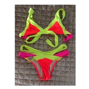 Agent provocateur swim suit , size 2